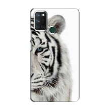 Чехлы с картинками животных RealMe 7i Белый Тигр - купить на Floy.com.ua