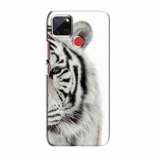 Чехлы с картинками животных RealMe C12 Белый Тигр - купить на Floy.com.ua