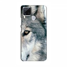 Чехлы с картинками животных RealMe C15 Волк - купить на Floy.com.ua