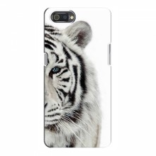 Чехлы с картинками животных RealMe C2 Белый Тигр - купить на Floy.com.ua
