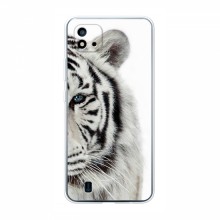 Чехлы с картинками животных RealMe C11 (2021) / C20 Белый Тигр - купить на Floy.com.ua