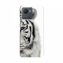 Чехлы с картинками животных RealMe C30 Белый Тигр - купить на Floy.com.ua