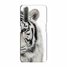 Чехлы с картинками животных RealMe X3 Белый Тигр - купить на Floy.com.ua