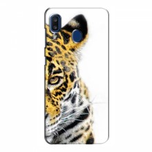 Чехлы с картинками животных Samsung Galaxy A20 2019 (A205F) Леопард - купить на Floy.com.ua