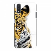 Чехлы с картинками животных Samsung Galaxy A01 (A015) Леопард - купить на Floy.com.ua