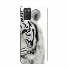 Чехлы с картинками животных Samsung Galaxy A02s Белый Тигр - купить на Floy.com.ua