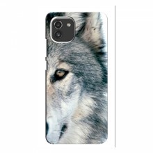 Чехлы с картинками животных Samsung Galaxy A03 (A035) Волк - купить на Floy.com.ua