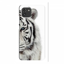 Чехлы с картинками животных Samsung Galaxy A03 (A035) Белый Тигр - купить на Floy.com.ua