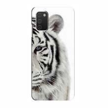Чехлы с картинками животных Samsung Galaxy A03s Белый Тигр - купить на Floy.com.ua