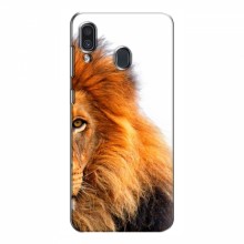 Чехлы с картинками животных Samsung Galaxy A30 2019 (A305F) Лев грива - купить на Floy.com.ua