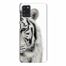 Чехлы с картинками животных Samsung Galaxy A31 (A315) Белый Тигр - купить на Floy.com.ua