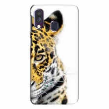 Чехлы с картинками животных Samsung Galaxy A40 2019 (A405F) Леопард - купить на Floy.com.ua