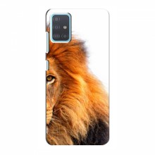 Чехлы с картинками животных Samsung Galaxy A51 (A515) Лев грива - купить на Floy.com.ua