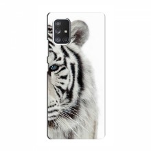 Чехлы с картинками животных Samsung Galaxy A52 Белый Тигр - купить на Floy.com.ua