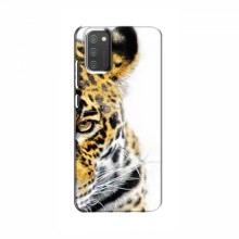 Чехлы с картинками животных Samsung Galaxy M02s Леопард - купить на Floy.com.ua