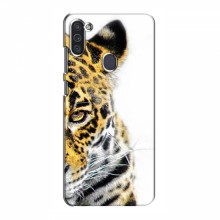 Чехлы с картинками животных Samsung Galaxy M11 Леопард - купить на Floy.com.ua
