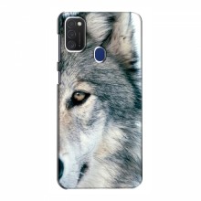 Чехлы с картинками животных Samsung Galaxy M21s Волк - купить на Floy.com.ua
