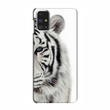 Чехлы с картинками животных Samsung Galaxy M31s Белый Тигр - купить на Floy.com.ua