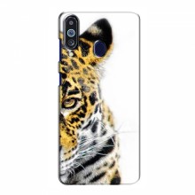 Чехлы с картинками животных Samsung Galaxy M40 Леопард - купить на Floy.com.ua
