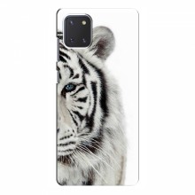 Чехлы с картинками животных Samsung Galaxy Note 10 Lite Белый Тигр - купить на Floy.com.ua