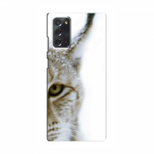 Чехлы с картинками животных Samsung Galaxy Note 20 Рысь - купить на Floy.com.ua