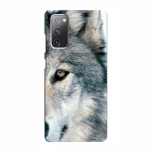 Чехлы с картинками животных Samsung Galaxy S20 FE Волк - купить на Floy.com.ua