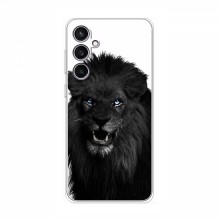 Чехлы с картинками животных Samsung Galaxy S23 FE Черный ЛЕВ - купить на Floy.com.ua