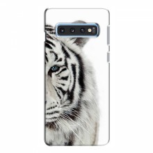 Чехлы с картинками животных Samsung S10e Белый Тигр - купить на Floy.com.ua