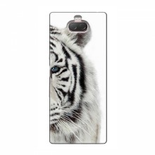 Чехлы с картинками животных Sony Xperia 10 Белый Тигр - купить на Floy.com.ua