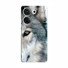 Чехлы с картинками животных TECNO Camon 20 Pro Волк - купить на Floy.com.ua