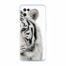 Чехлы с картинками животных TECNO POP 4 Pro Белый Тигр - купить на Floy.com.ua