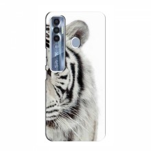 Чехлы с картинками животных TECNO Spark 7 Pro Белый Тигр - купить на Floy.com.ua