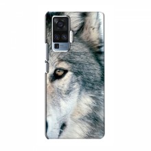 Чехлы с картинками животных ViVO X50 Pro Волк - купить на Floy.com.ua