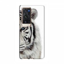 Чехлы с картинками животных ViVO X60 Pro Plus Белый Тигр - купить на Floy.com.ua