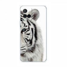 Чехлы с картинками животных ViVO Y33s Белый Тигр - купить на Floy.com.ua