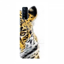 Чехлы с картинками животных ViVO Y12s Леопард - купить на Floy.com.ua