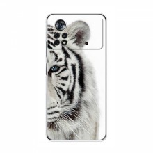 Чехлы с картинками животных Xiaomi POCO X4 Pro 5G Белый Тигр - купить на Floy.com.ua