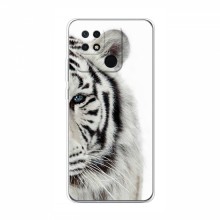 Чехлы с картинками животных Xiaomi Redmi 10C Белый Тигр - купить на Floy.com.ua
