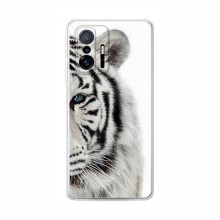 Чехлы с картинками животных Xiaomi 11T Белый Тигр - купить на Floy.com.ua