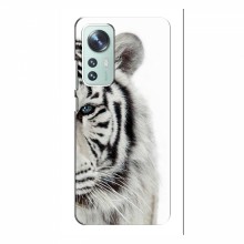 Чехлы с картинками животных Xiaomi 12 / 12X Белый Тигр - купить на Floy.com.ua
