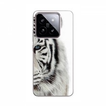 Чехлы с картинками животных Xiaomi 14 Белый Тигр - купить на Floy.com.ua