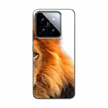 Чехлы с картинками животных Xiaomi 14 Pro Лев грива - купить на Floy.com.ua
