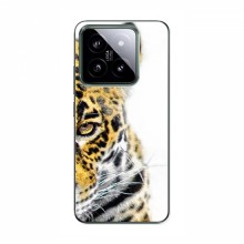 Чехлы с картинками животных Xiaomi 14 Pro Леопард - купить на Floy.com.ua