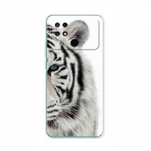 Чехлы с картинками животных Xiaomi POCO C40 Белый Тигр - купить на Floy.com.ua
