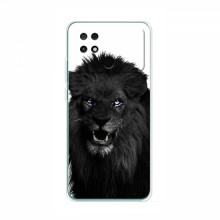 Чехлы с картинками животных Xiaomi POCO C40 Черный ЛЕВ - купить на Floy.com.ua
