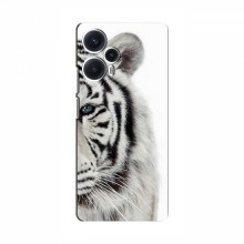 Чехлы с картинками животных Xiaomi POCO F5 Белый Тигр - купить на Floy.com.ua