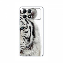 Чехлы с картинками животных Xiaomi POCO F6 Pro Белый Тигр - купить на Floy.com.ua