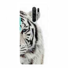 Чехлы с картинками животных Xiaomi Redmi 9 Белый Тигр - купить на Floy.com.ua