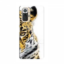 Чехлы с картинками животных Xiaomi Redmi Note 10 Леопард - купить на Floy.com.ua