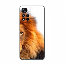 Чехлы с картинками животных Xiaomi Redmi Note 11 Pro Plus Лев грива - купить на Floy.com.ua